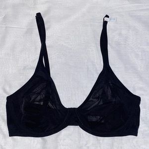Love by Gap in sheer black size 36DD.